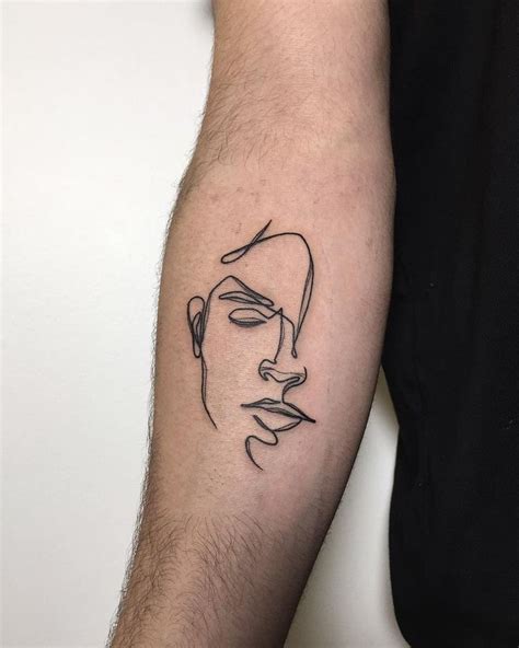 aesthetic line art tattoos|100 one line tattoos.